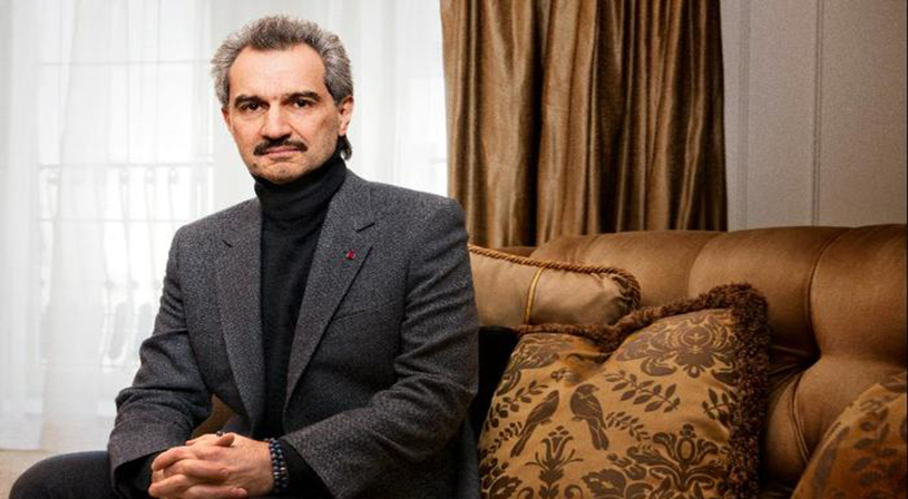 راشد الماجد في ضيافة الوليد بن طلال